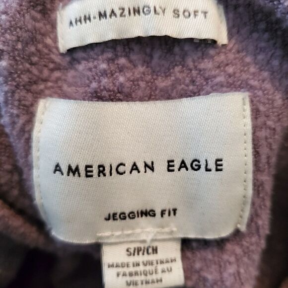 AMERICAN EAGLE WOMEN'S SWEAT SHIRT WITH HOOD JEGGING FIT SIZE SMALL - Picture 7 of 8